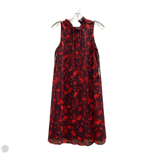 Dress Casual Short By Tommy Hilfiger In Purple & Red, Size: S