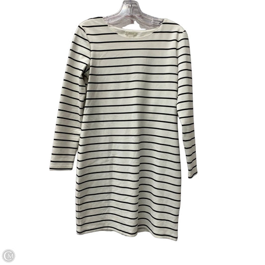 Dress Casual Short By H&m In Ivory, Size: M