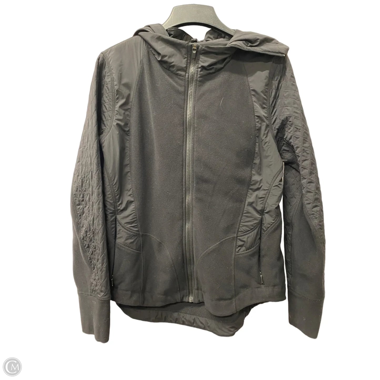 Athletic Jacket By Athleta In Black, Size: Xl