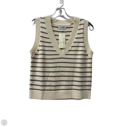 Top Sleeveless By Evereve In Cream, Size: Xs