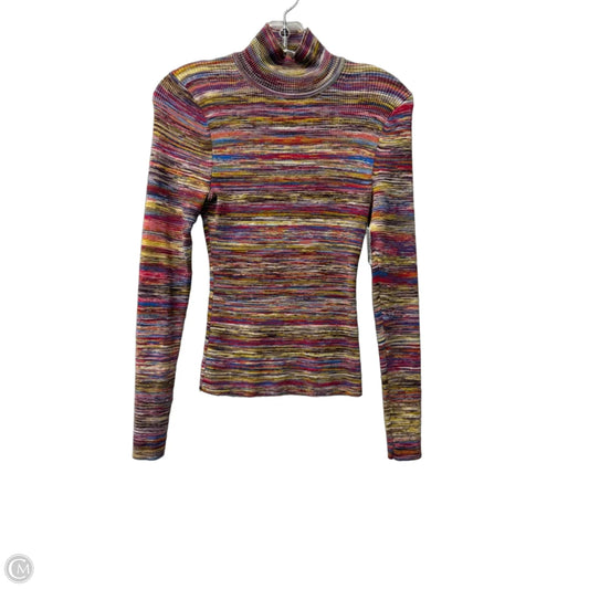 Top Long Sleeve By Express In Purple, Size: M