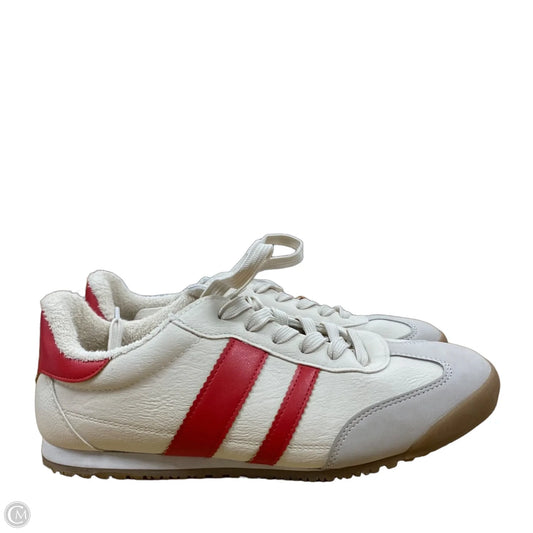 Shoes Athletic By Dolce Vita In Cream & Red, Size: 8.5