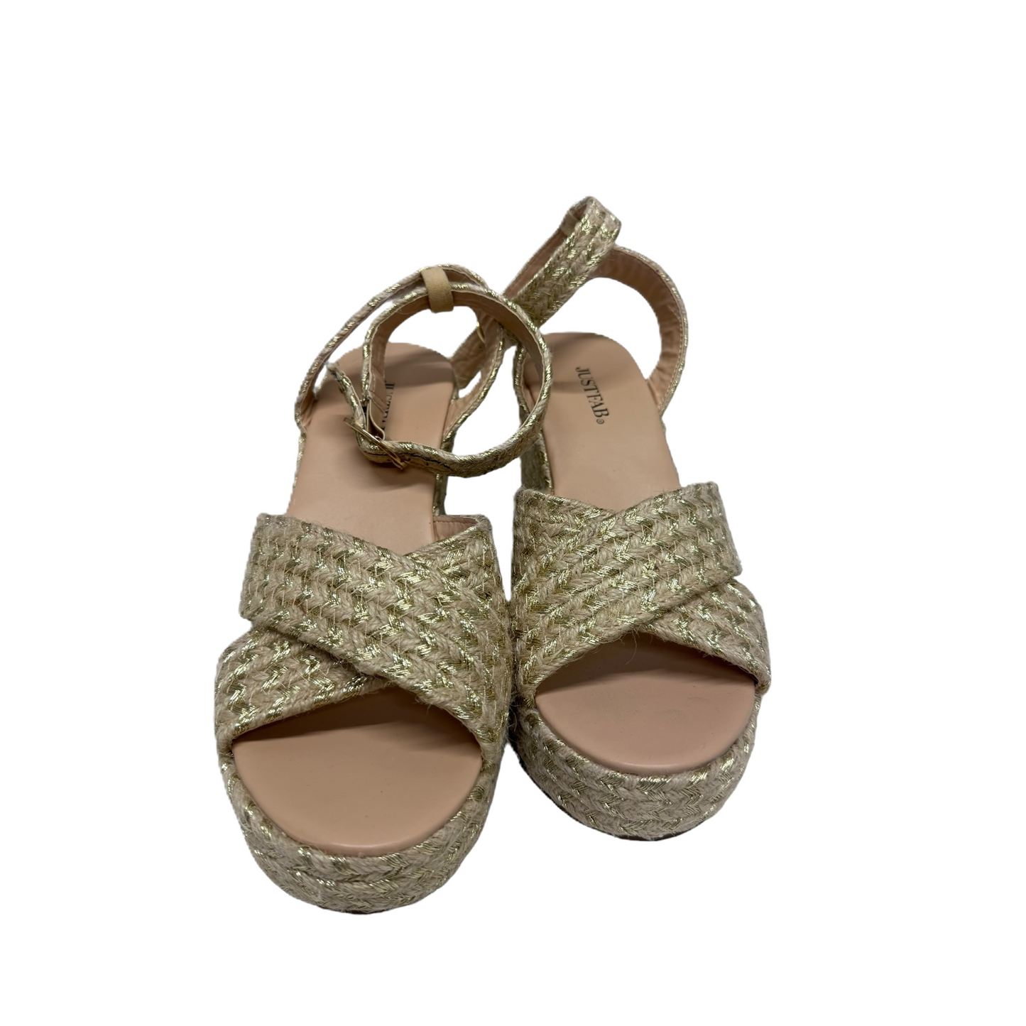 Sandals Heels Wedge By Just Fab  Size: 9