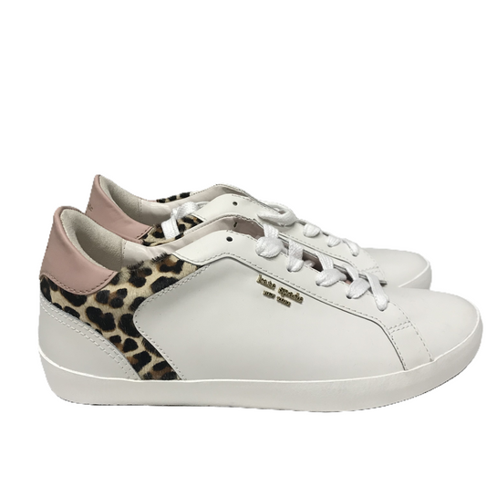 White Shoes Sneakers By Kate Spade, Size: 9