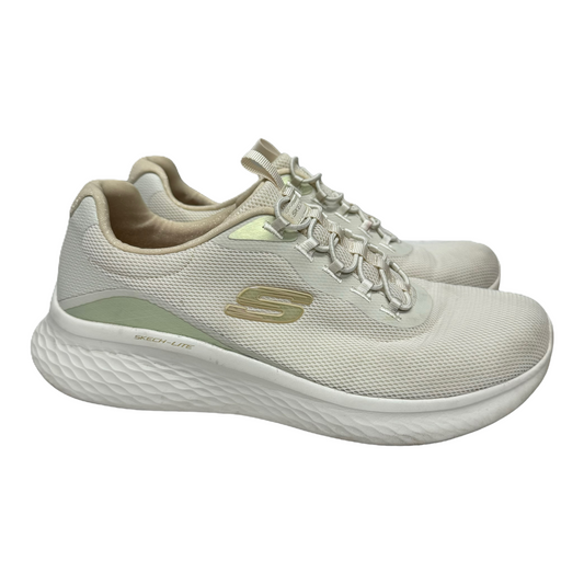 Beige Shoes Athletic By Skechers, Size: 9