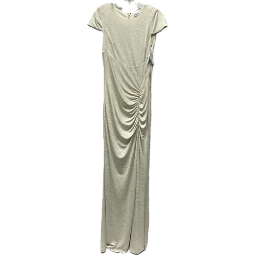 Ivory Dress Party Long By Calvin Klein, Size: M