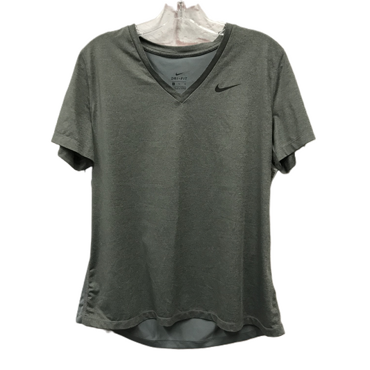 Grey Athletic Top Short Sleeve By Nike Apparel, Size: Xl