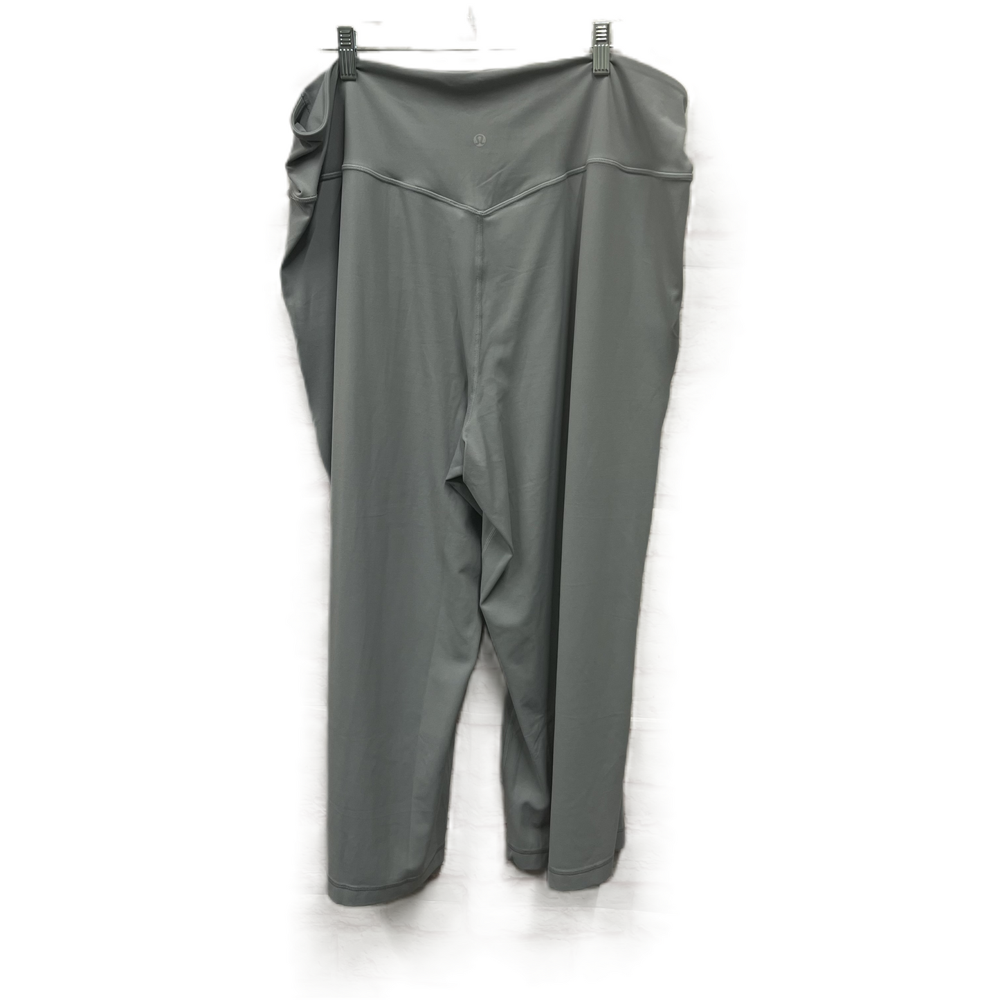 Athletic Capris By Lululemon In Grey, Size: 20