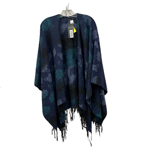 Shawl By Harve Bernard In Navy, Size: Osfm