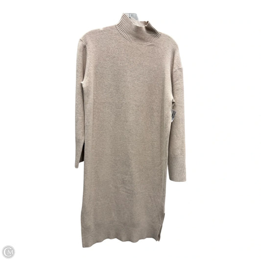 Dress Sweater By A New Day In Beige, Size: Xs