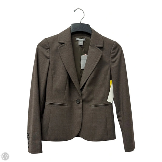 Blazer By Ann Taylor In Brown, Size: Xsp