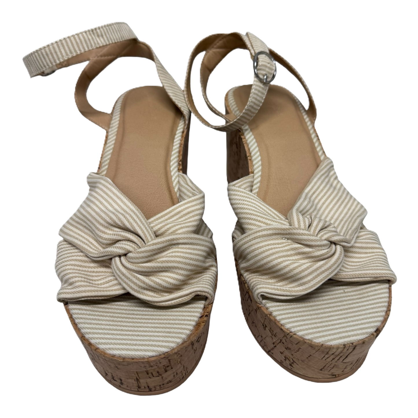 Sandals Heels Wedge By Universal Thread  Size: 10