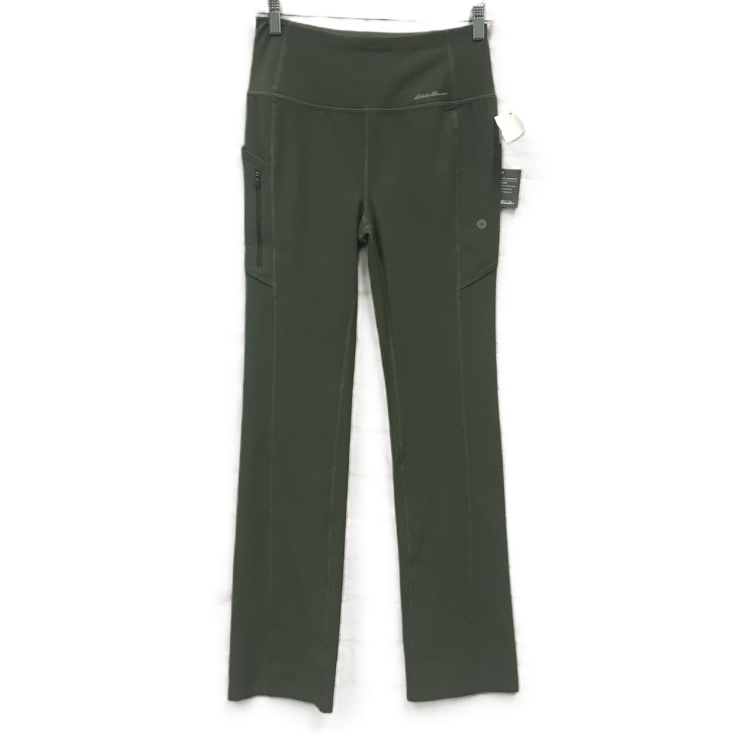 Green Athletic Leggings By Eddie Bauer, Size: S