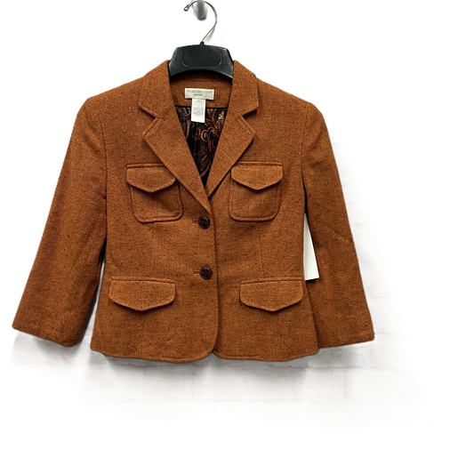 Blazer By Worthington In Orange, Size: Sp