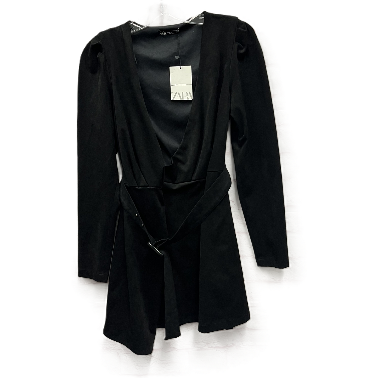 Dress Work By Zara In Black, Size: S