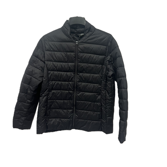 Coat Puffer & Quilted By Ana In Black, Size: Xl