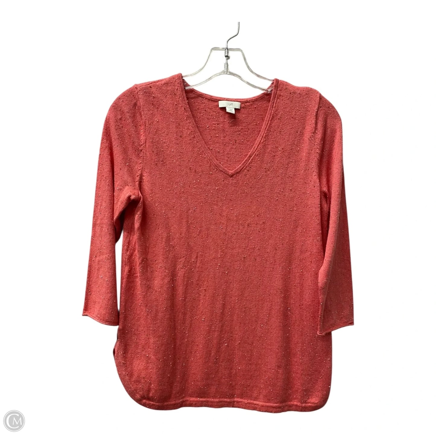 Top Long Sleeve By J. Jill In Pink, Size: Xsp