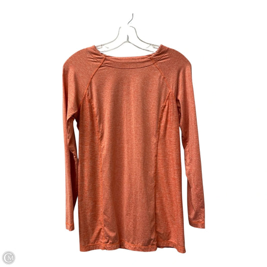 Athletic Top Long Sleeve Collar By J. Jill In Orange, Size: Xs