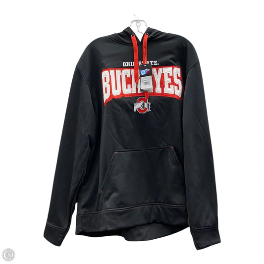 Athletic Sweatshirt Hoodie By Ohio state In Black, Size: Xl