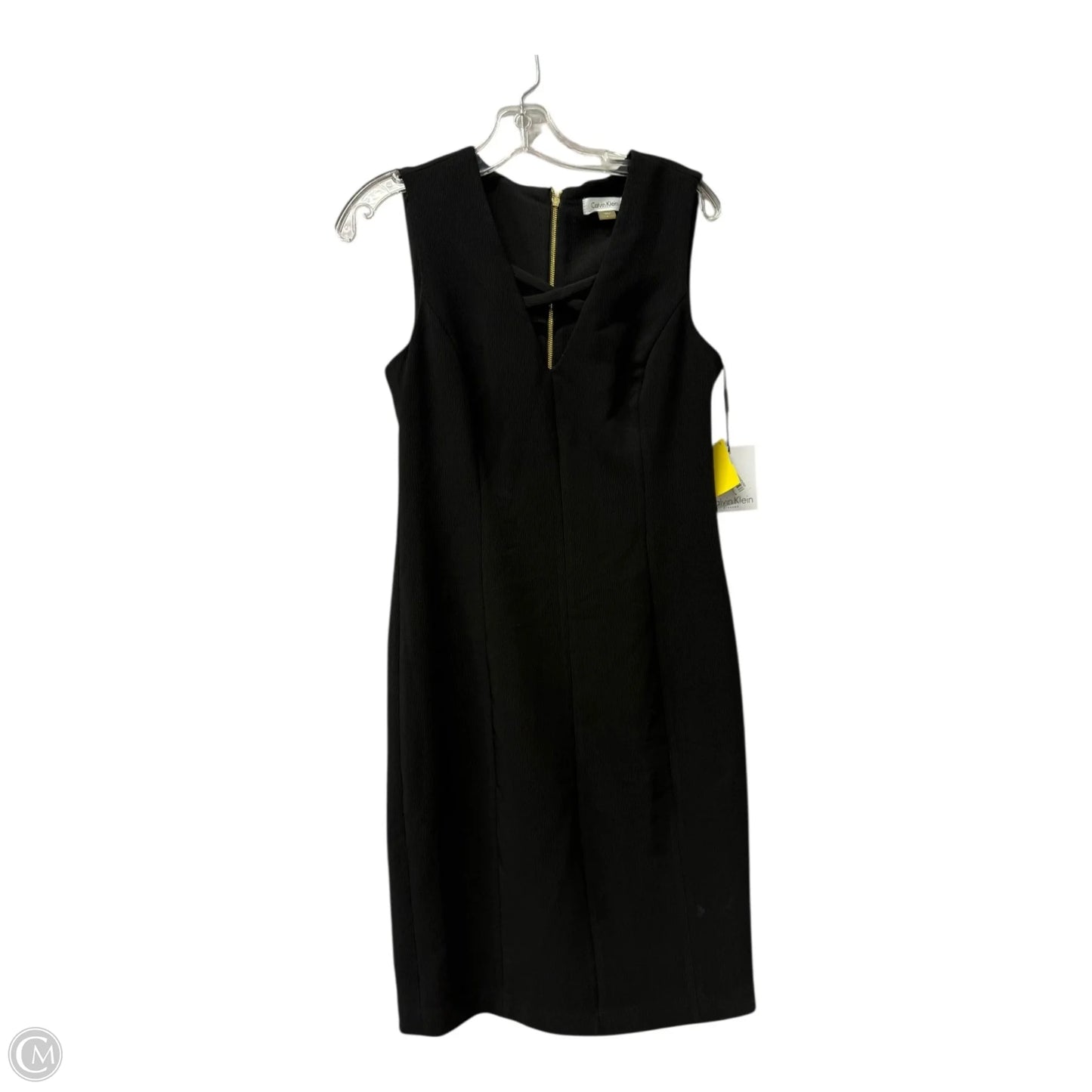 Dress Casual Short By Calvin Klein In Black, Size: S