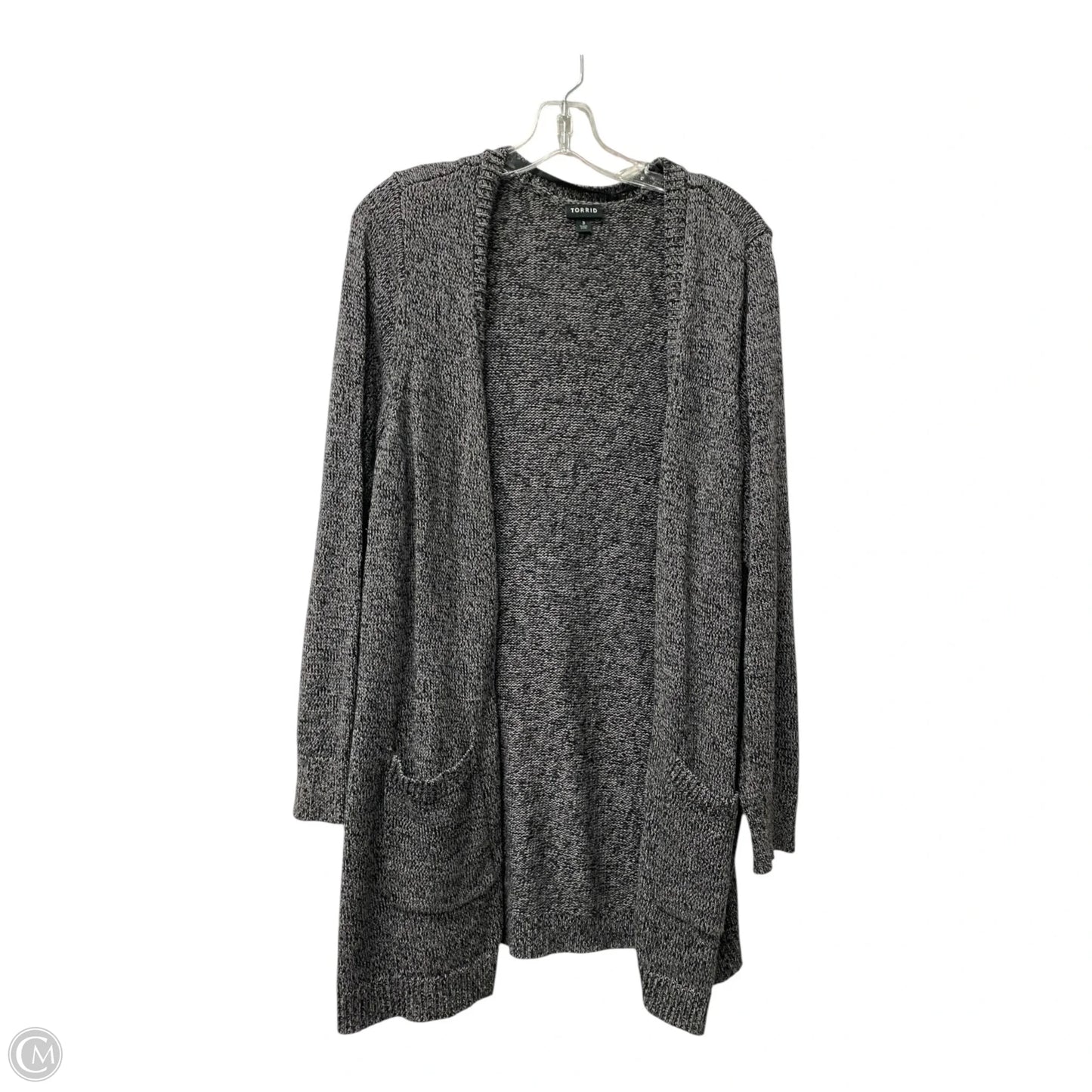 Cardigan By Torrid In Grey, Size: 3x