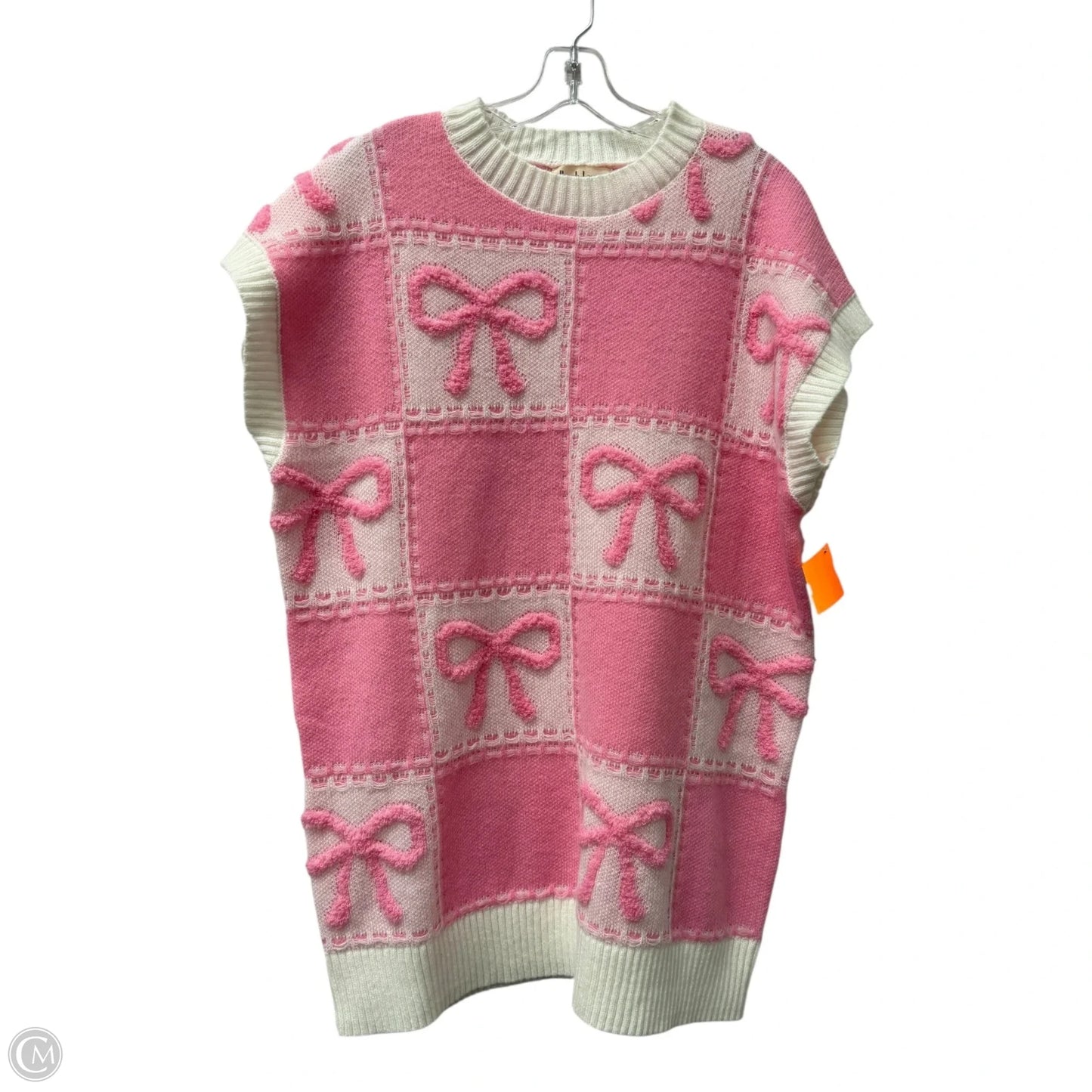 Sweater By Peach Love Cream California In Pink, Size: L