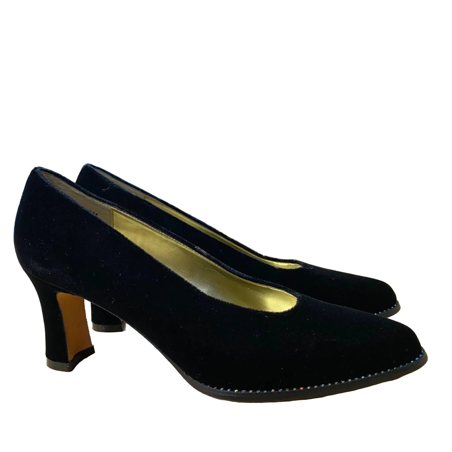 Shoes Heels Kitten By Apostrophe In Black, Size: 6.5