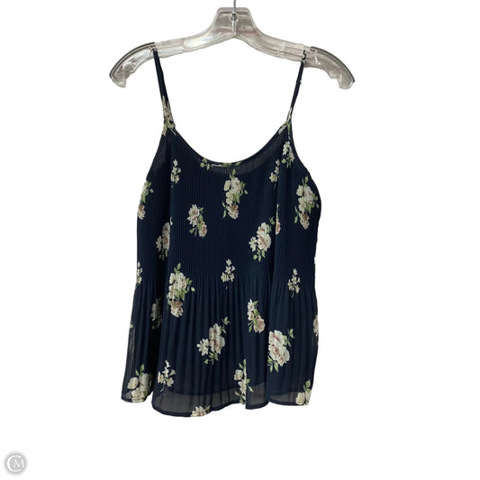 Top Sleeveless By Abercrombie And Fitch In Blue, Size: S