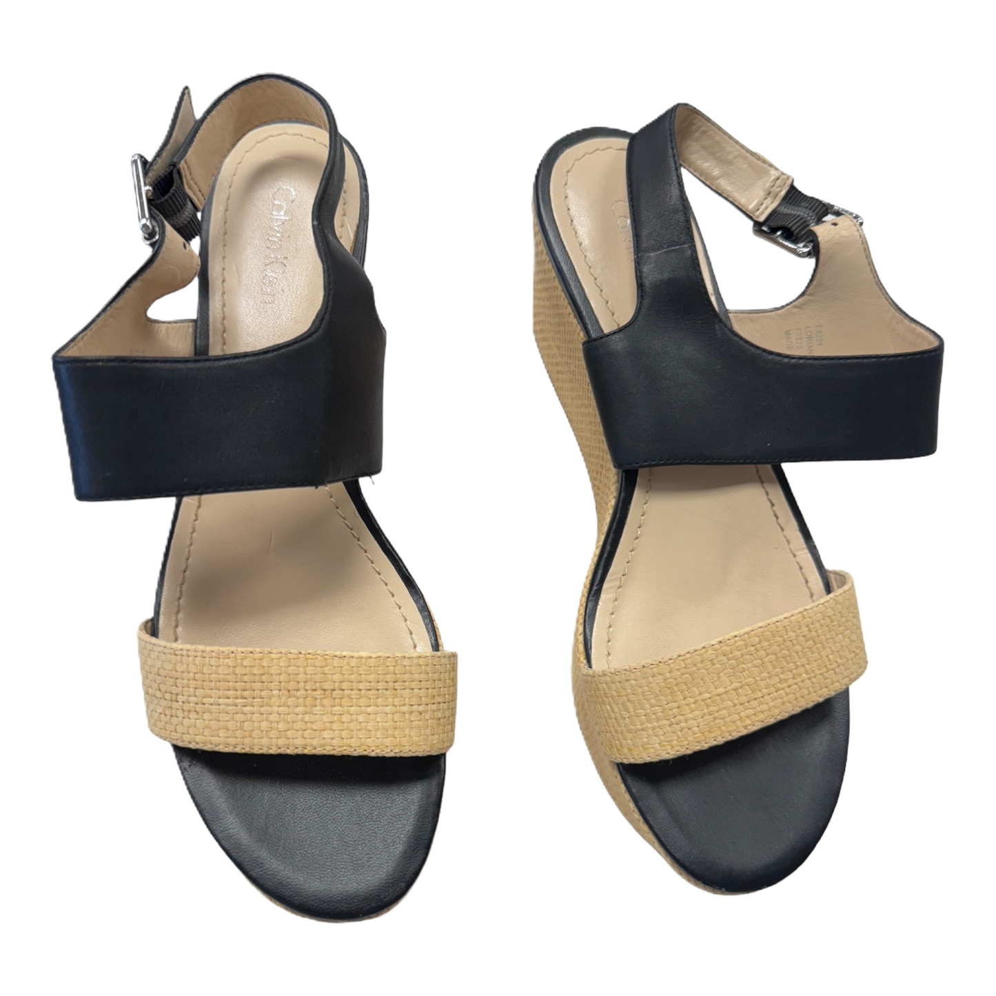 Sandals Heels Platform By Calvin Klein  Size: 8