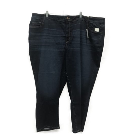 Blue Jeans Straight By Nine West, Size: 30w