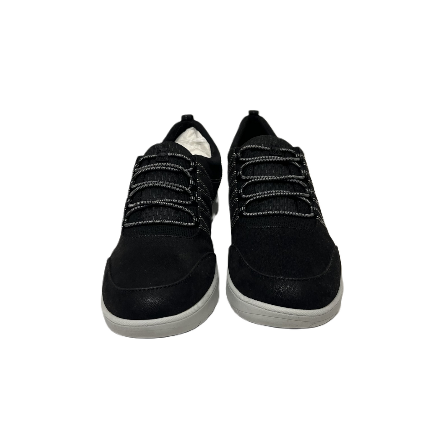 Shoes Sneakers By Clarks In Black, Size: 8.5