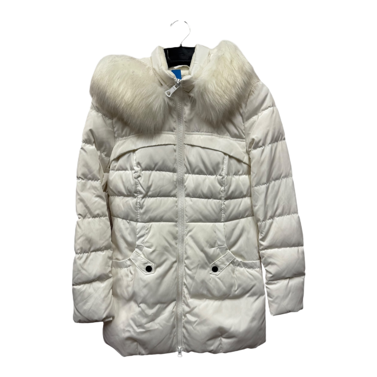 Coat Puffer & Quilted By valuker In White, Size: Xxs