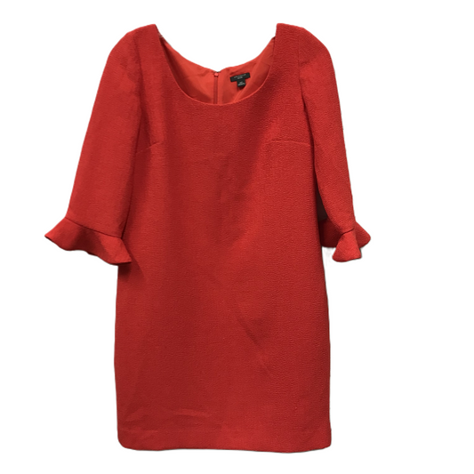 Red Dress Casual Short By Ann Taylor, Size: S