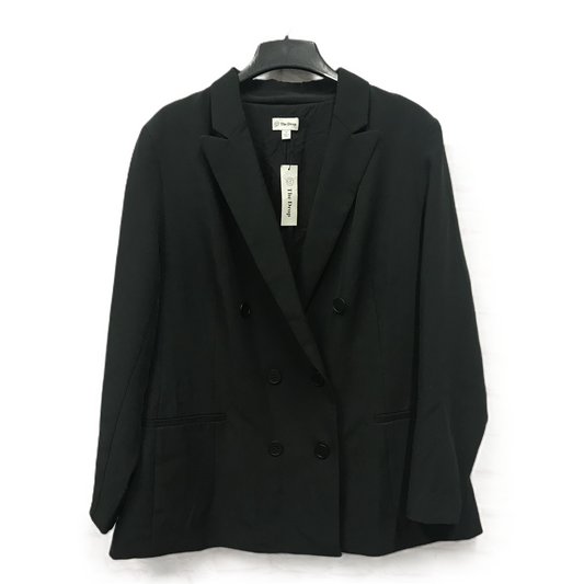 Black Blazer By the drop, Size: 2x