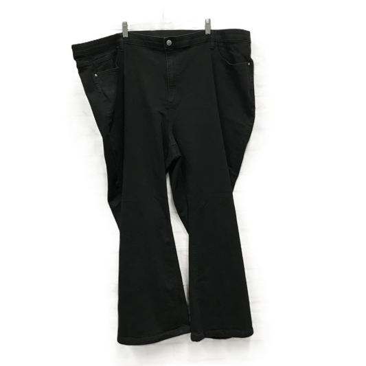 Jeans Straight By Catherines In Black, Size: 30