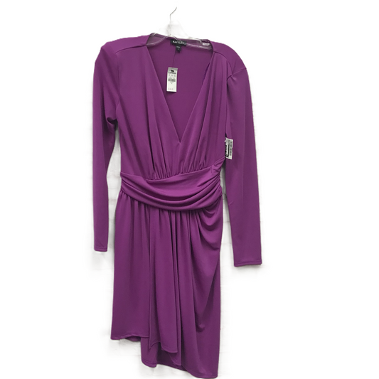 Purple Dress Casual Short By Express, Size: S