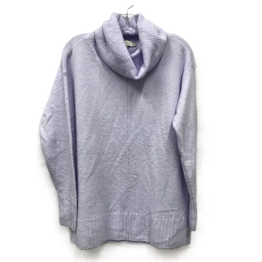 Purple Sweater By Loft, Size: S