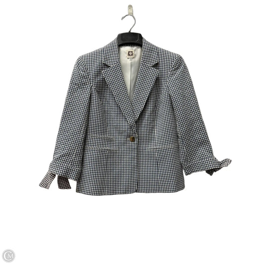Blazer By Anne Klein In Blue, Size: S