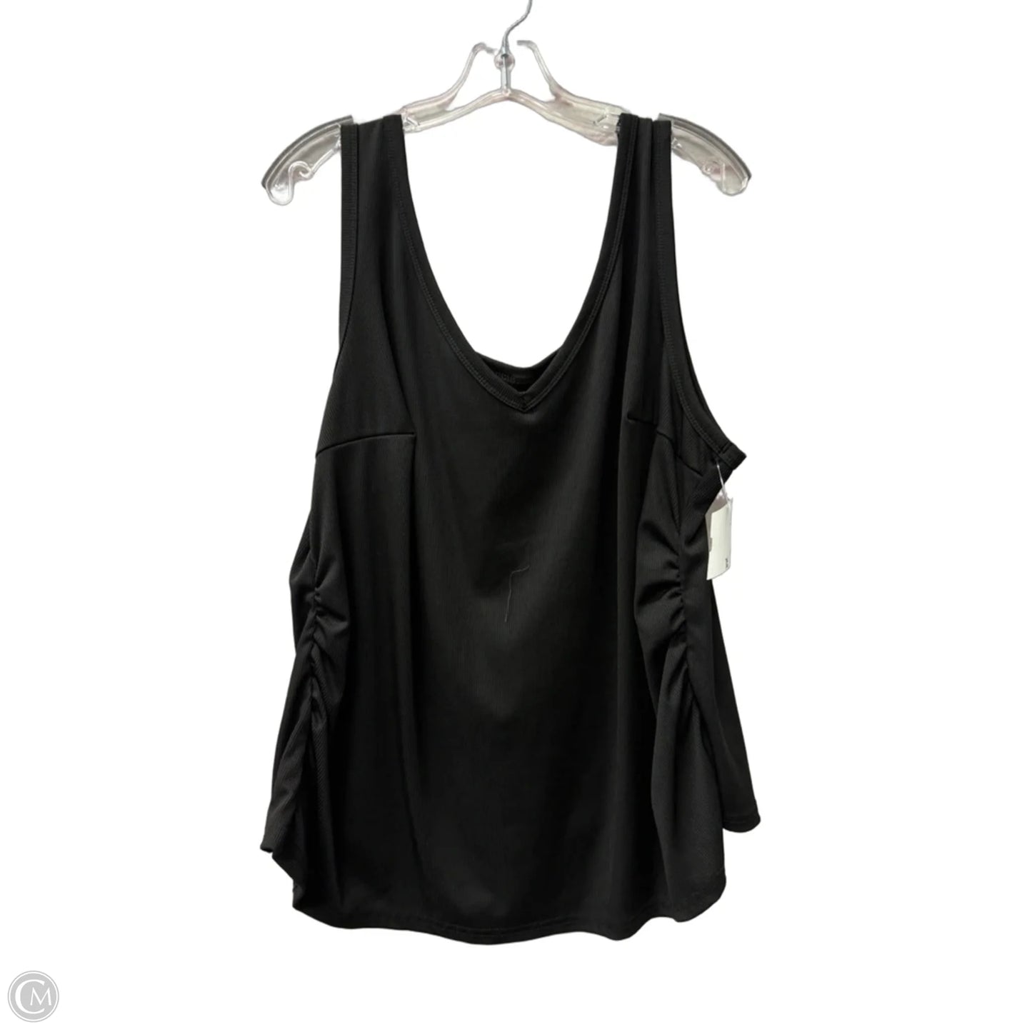Top Sleeveless Basic By Shein In Black, Size: 6