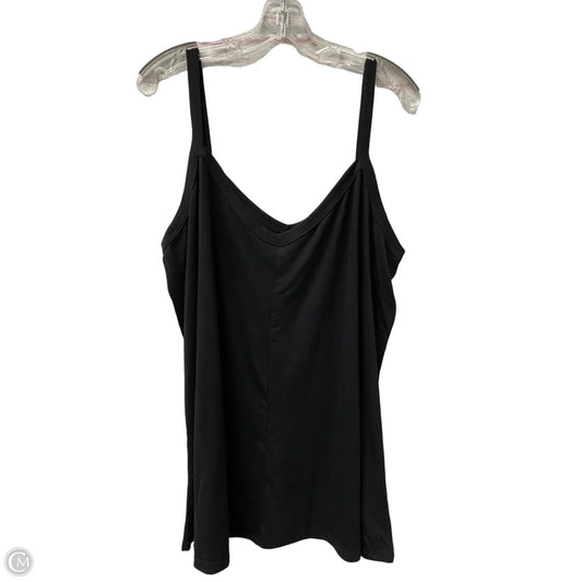 Top Sleeveless By Torrid In Black, Size: 2x