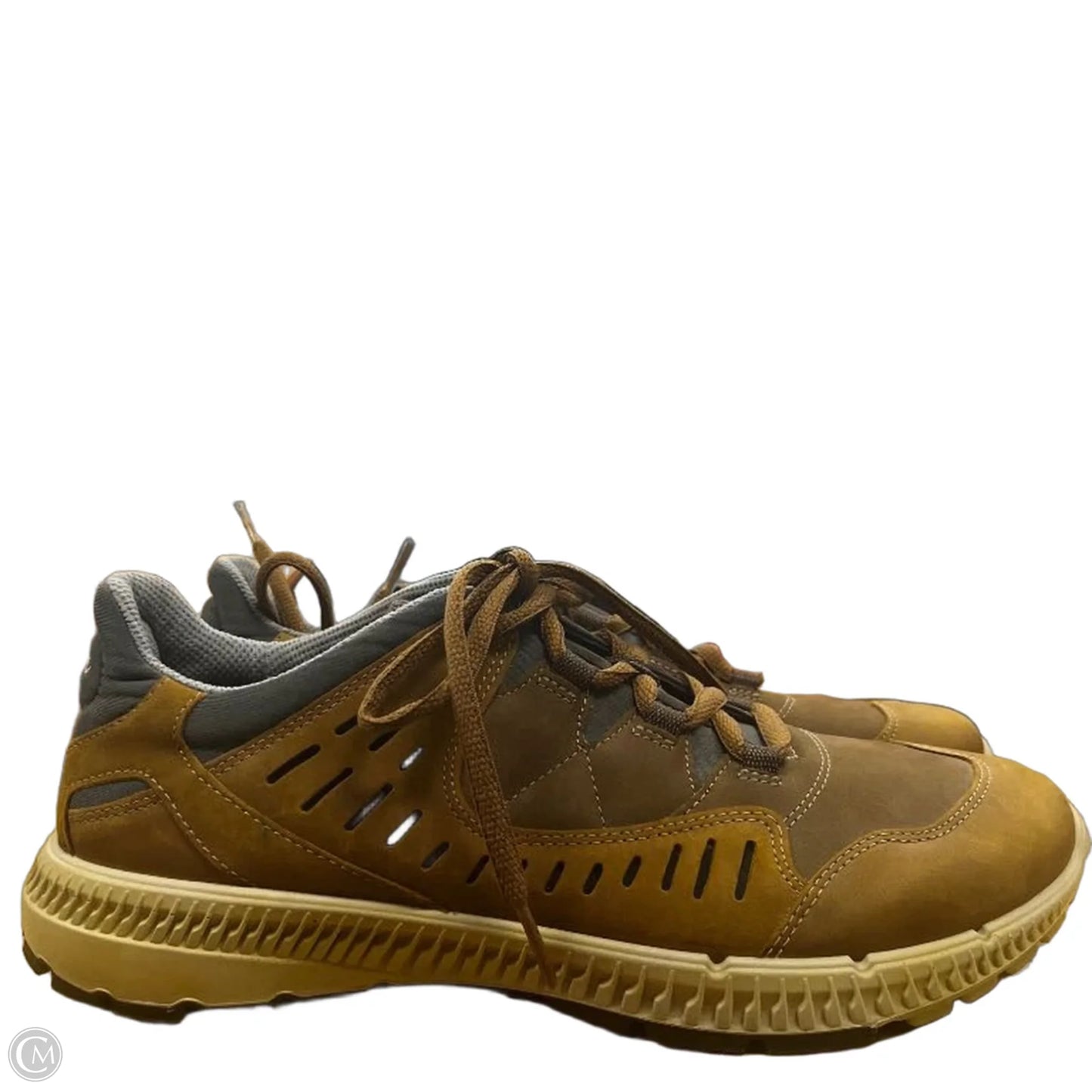 Shoes Sneakers By Ecco In Brown, Size: 9