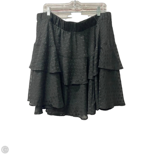 Skirt Mini & Short By Torrid In Black, Size: 20