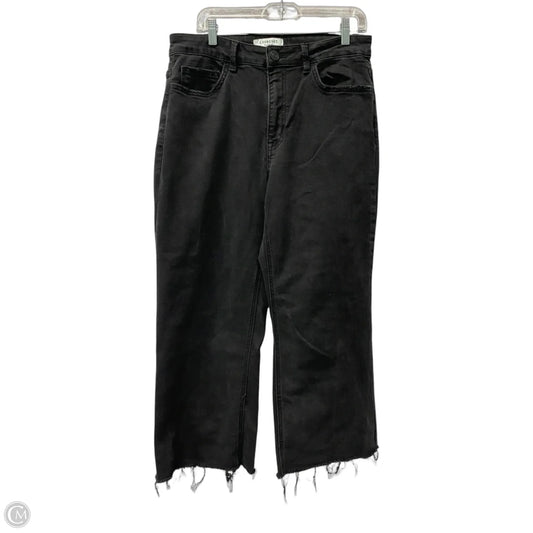 Jeans Wide Leg By Vervet In Black, Size: 14