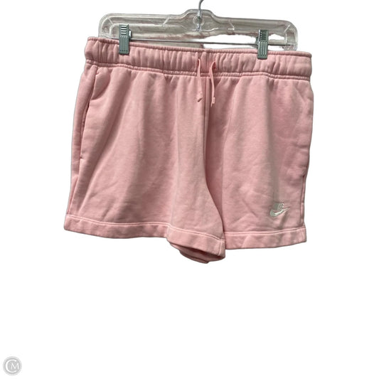 Athletic Shorts By Nike In Pink, Size: M