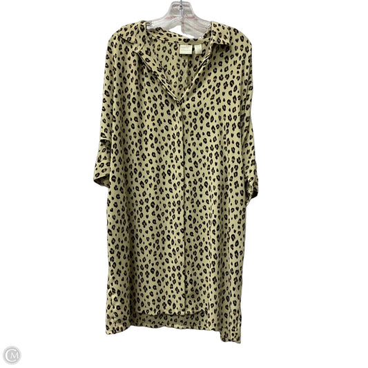 Dress Casual Short By Chicos In Animal Print, Size: L