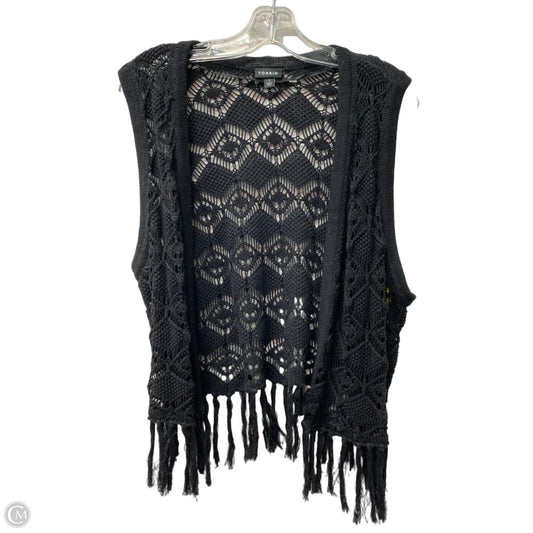 Vest Other By Torrid In Black, Size: 1x