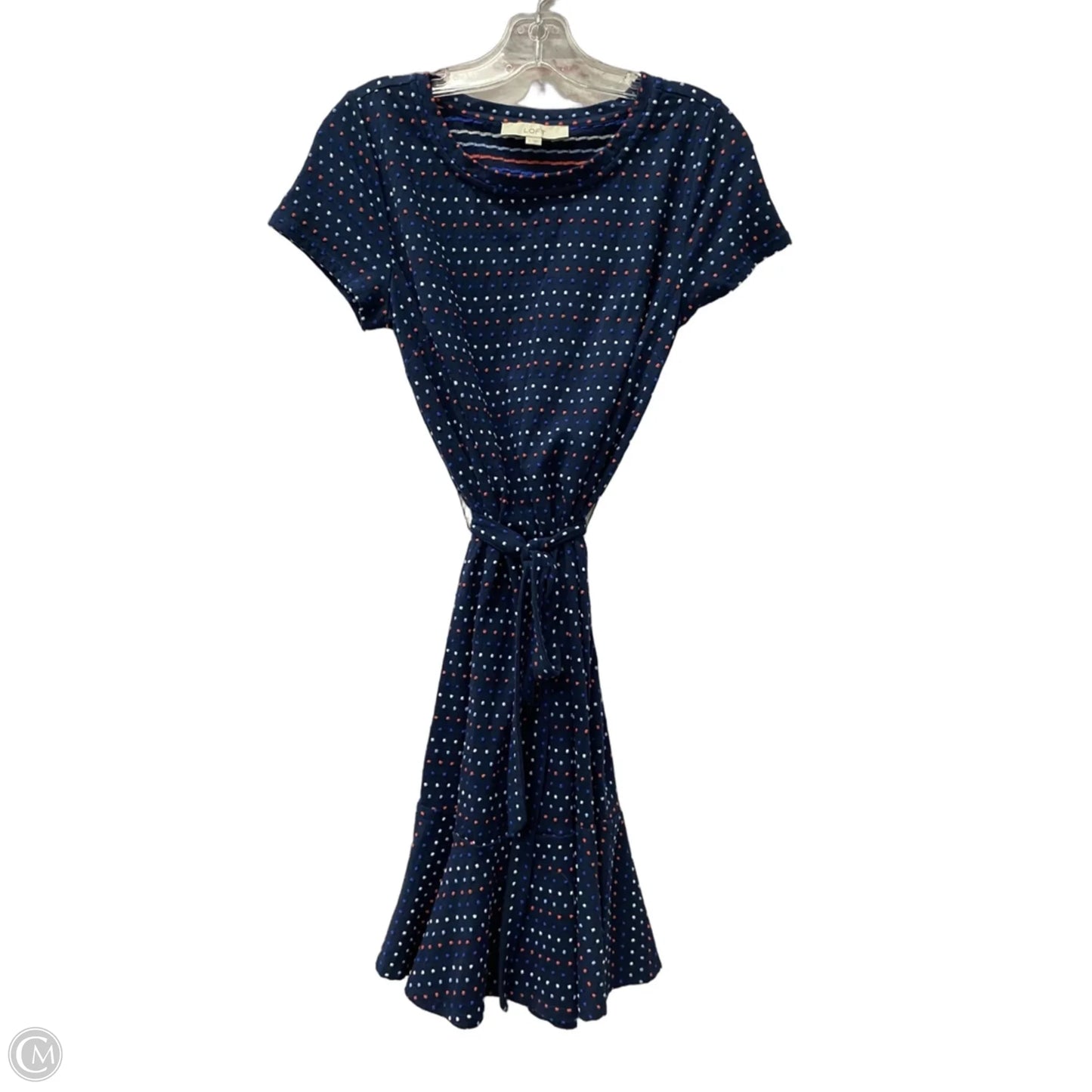 Dress Casual Short By Loft In Blue, Size: M