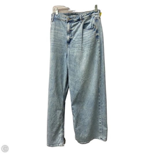 Jeans Wide Leg By American Eagle In Blue, Size: 18