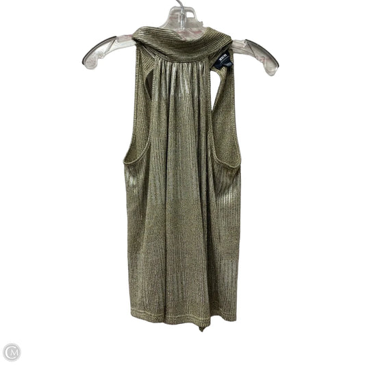 Top Sleeveless By Maeve In Silver, Size: Xs