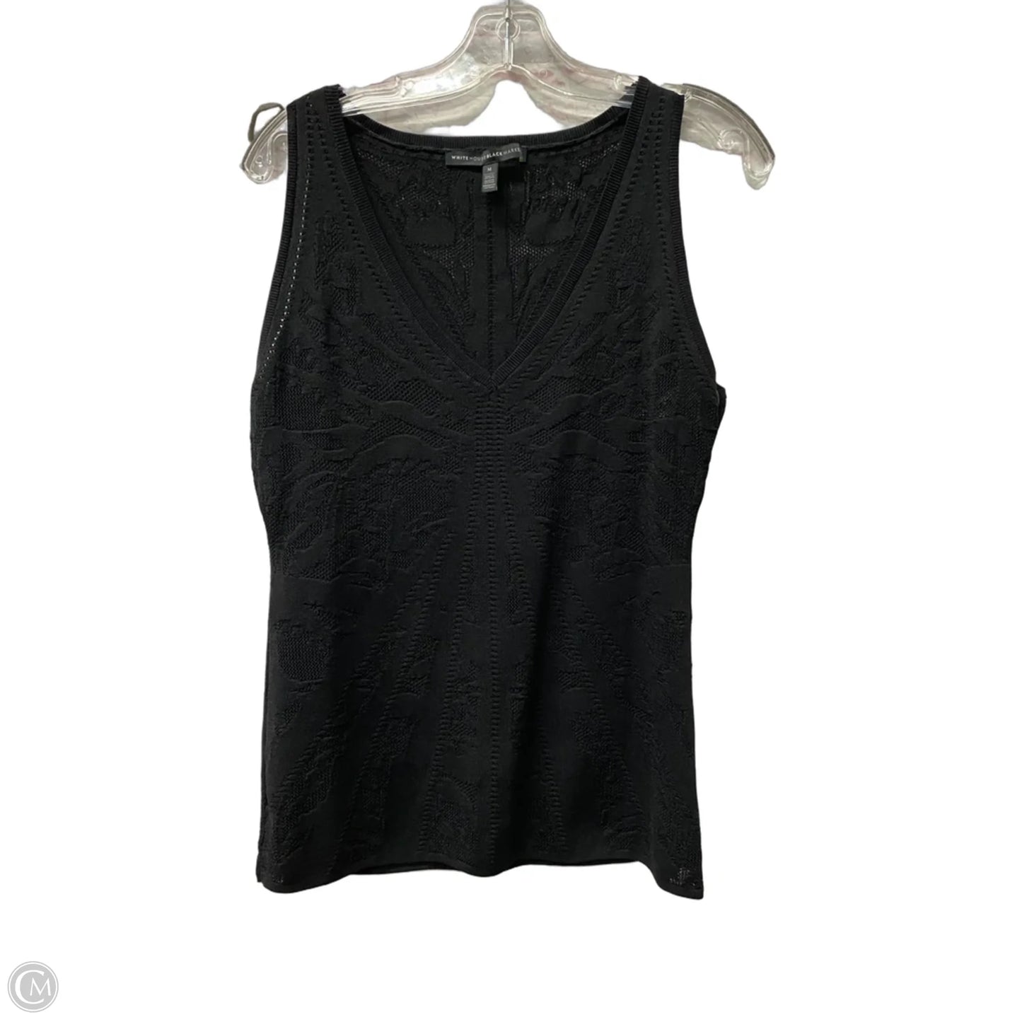 Top Sleeveless By White House Black Market In Black, Size: M